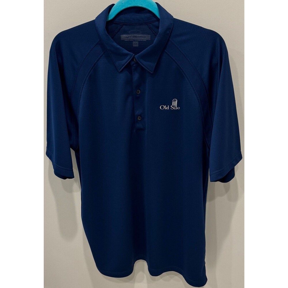 OLD SILO GOLF CLUB KENTUCKY - GREG NORMAN GOLF SHIRT - MEN'S SIZE XL - NAVY